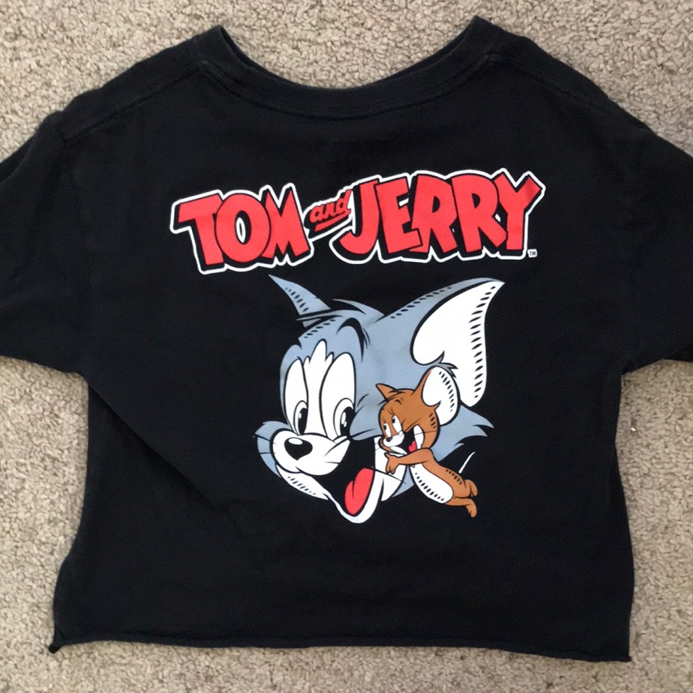 Tom and Jerry crop top
